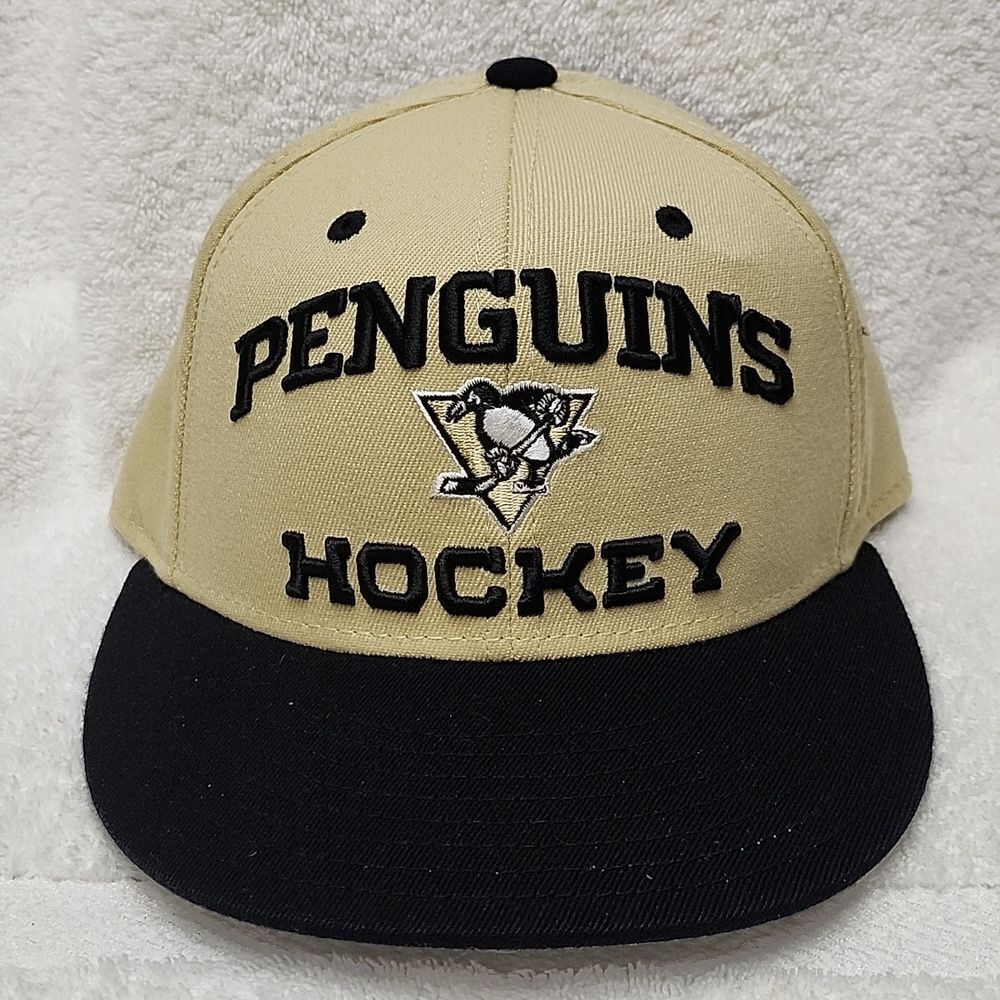 Reebok Pittsburgh Penguins L/XL Stretchfit Hat - NWOT